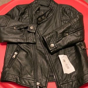 Leather jacket for your fashion fwd toddler